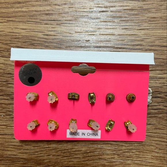 Charlotte Russe Gold and Silver Earring Set - Picture 2 of 2